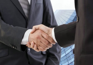 handshake business legal contract hire